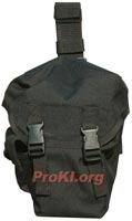 black hawk gas mask bag - front view