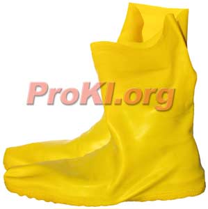 Hazmaster latex rubber chemical bootcover