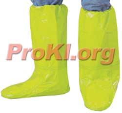 Tychem TK 740 chemical resistant boot covers