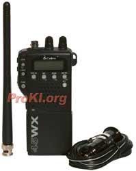 Cobra WX Handheld CB Radio