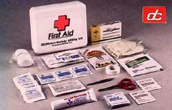 56 piece osha approved first aid medical kit