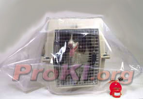 pet safe provides an excellent protection shield for dogs, cats or other animals against nbc weapons using the same principal as a gas mask or protective enclosure.