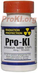 ProKI potassium iodide provides effective and easy protection from radiation