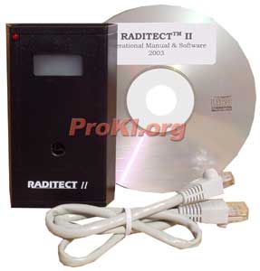 Raditect 2  portable passive radiation detector