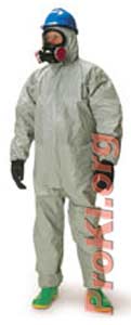 chemical protective suit - type f nbc suit