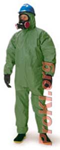 Chemical protective suit - Type F NBC suit
